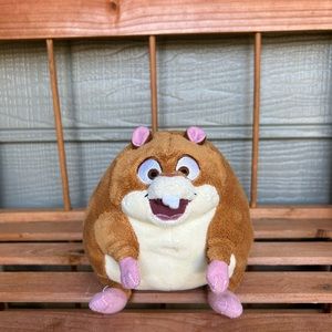 Disney Store Exclusive Plush Rhino The Hamster 6" Bolt Movie Stuffed Guinea pig